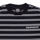 maglietta uomo bauhaus striped tee BLACK