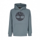 felpa cappuccio uomo core logo po hoodie bb BALSAM GREEN/BLACK