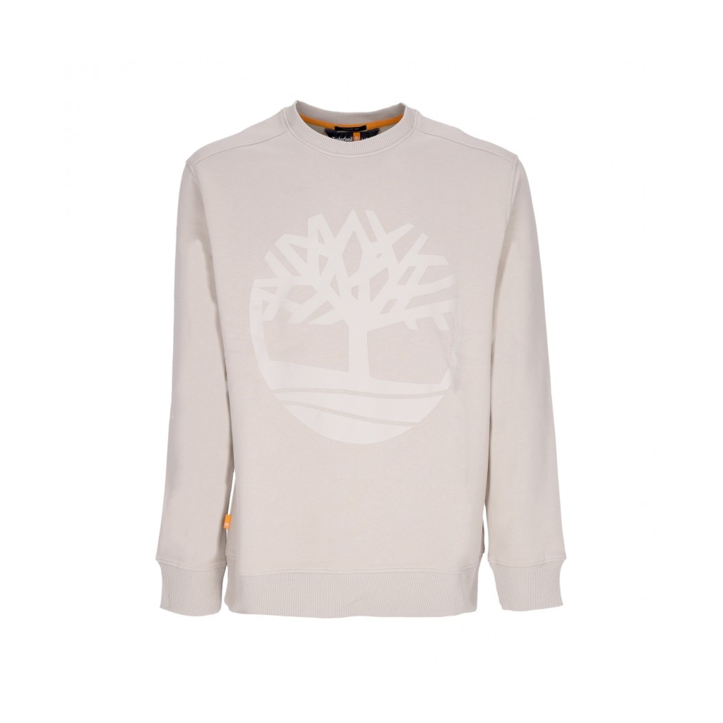 felpa girocollo uomo core logo crewneck brushback ISLAND FOSSIL