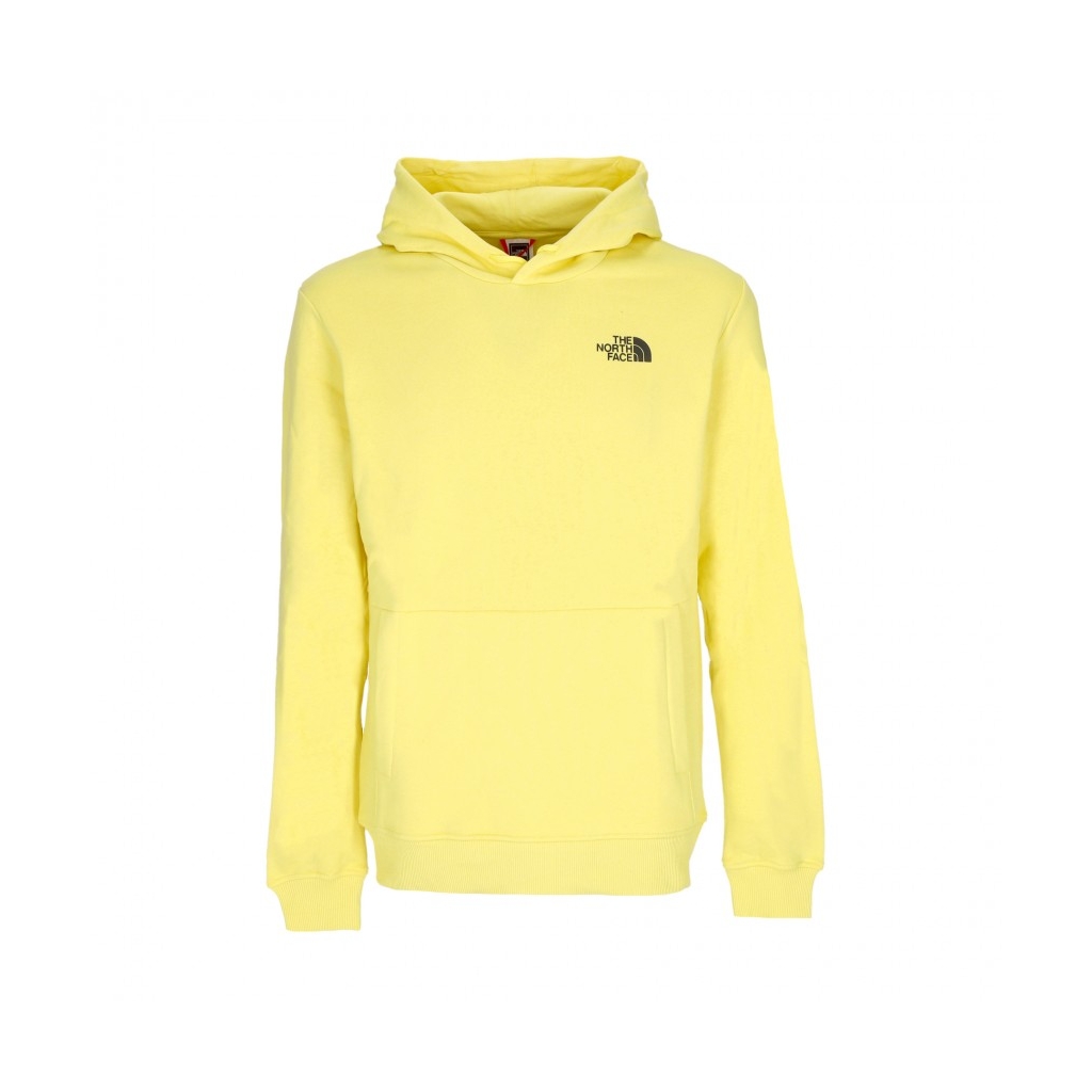 felpa cappuccio uomo coordinates hoodie YELLOW TAIL