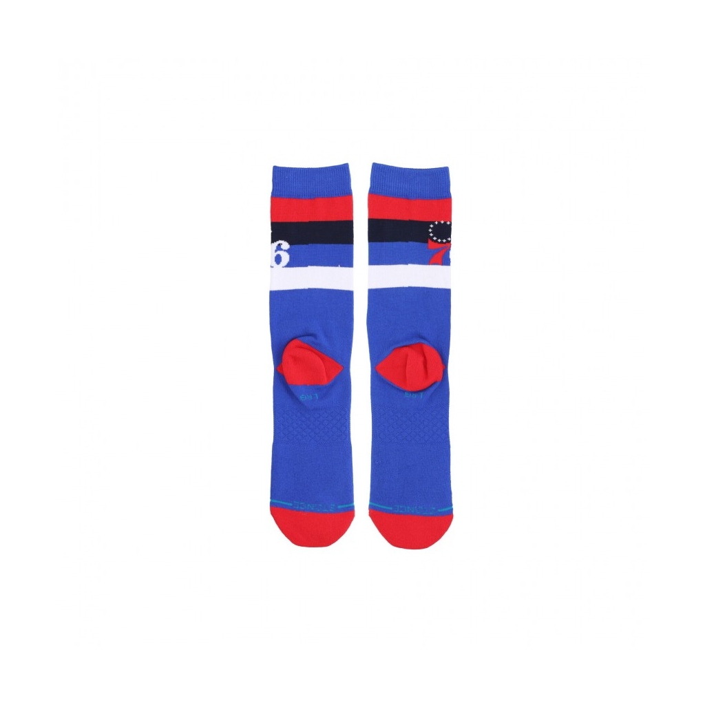 calza media uomo 76ers st crew BLUE