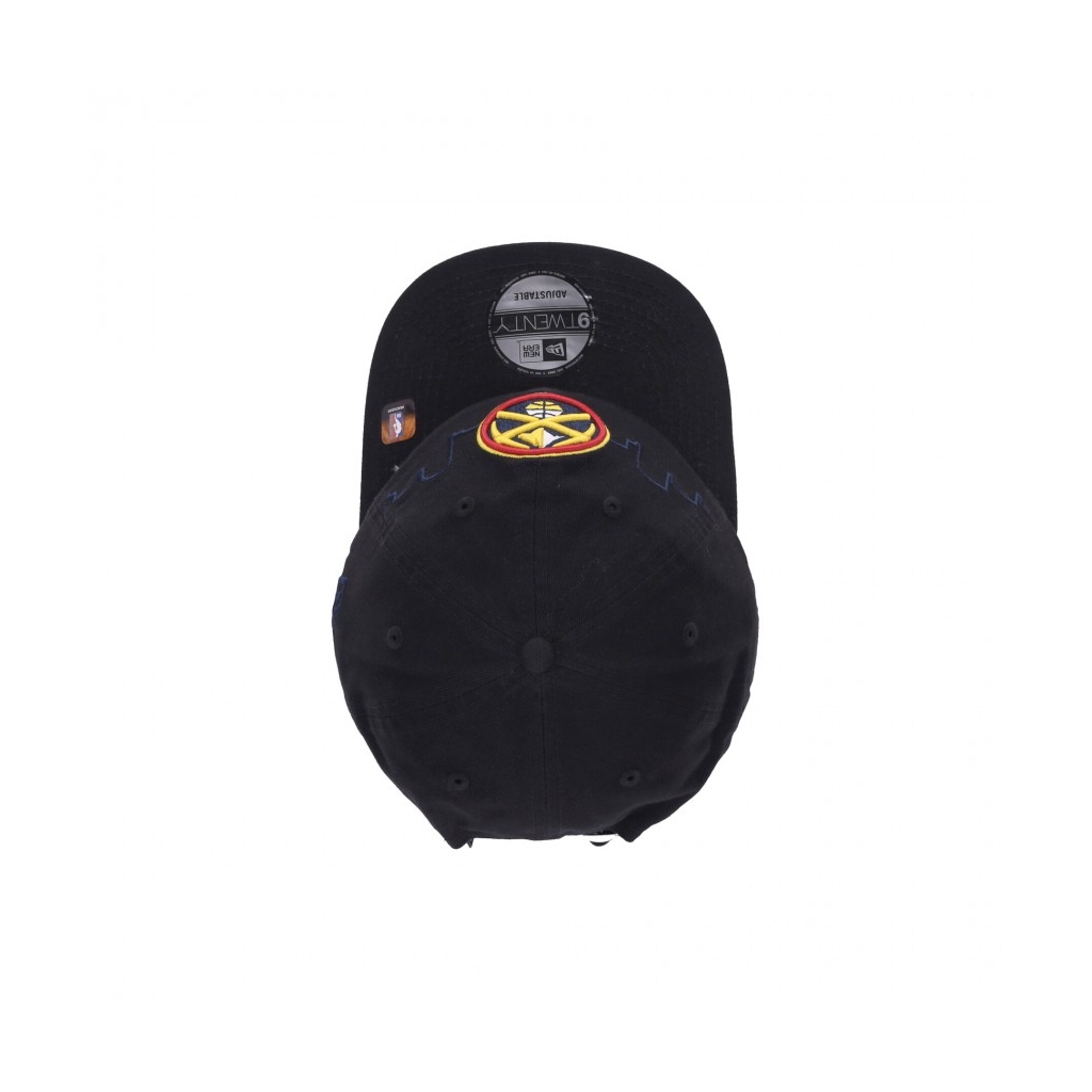 cappellino visiera curva uomo nba tip off 920 dennug BLACK/ORIGINAL TEAM COLORS