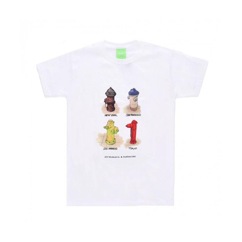 maglietta uomo all cities tee WHITE