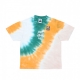 maglietta donna bless up tie dye relax tee x x-girl