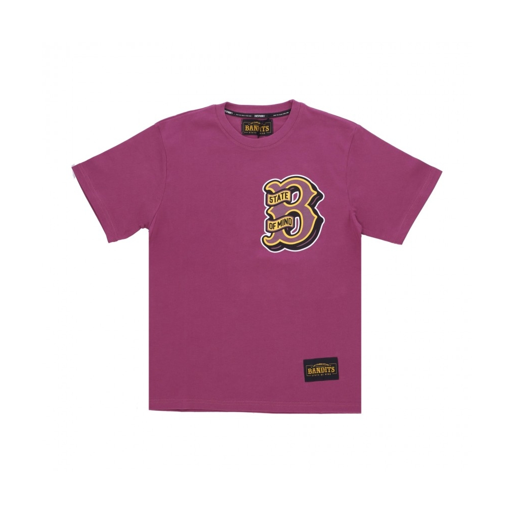 maglietta uomo bandits tee BURGUNDY