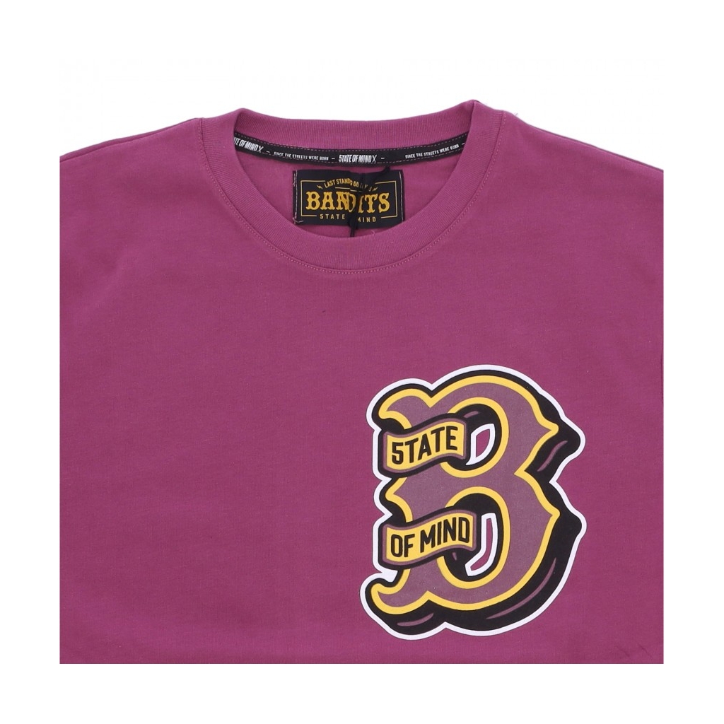 maglietta uomo bandits tee BURGUNDY