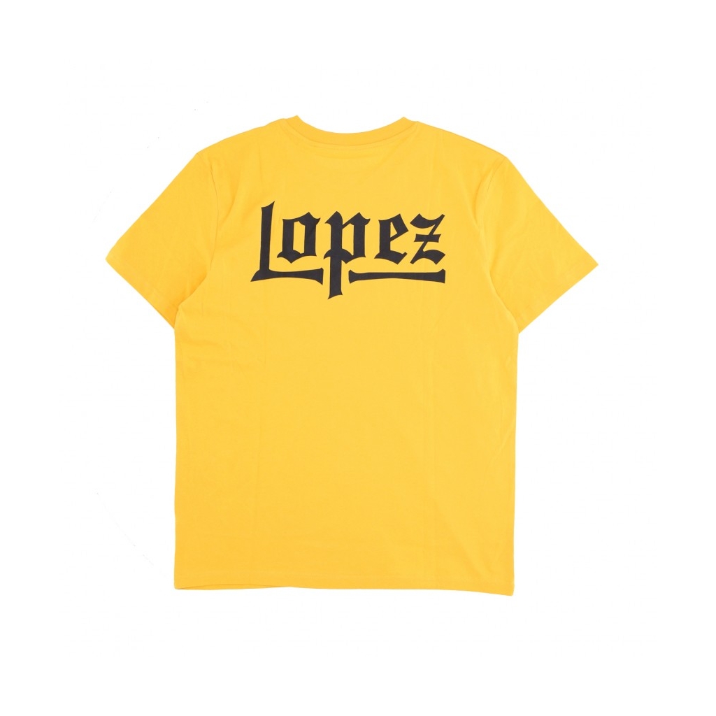 maglietta uomo lopez tee GOLD/BLACK