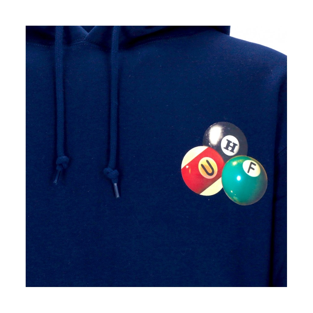 felpa cappuccio uomo dirty pool tt p/o hoodie NAVY