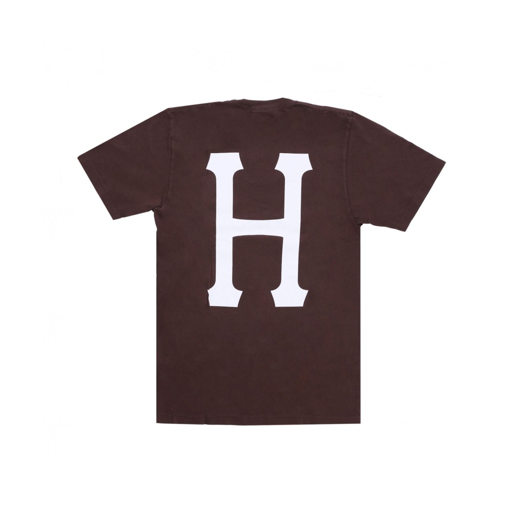 maglietta uomo essentials classic h tee CHOCOLATE