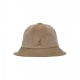 cappello da pescatore uomo cord casual BEIGE