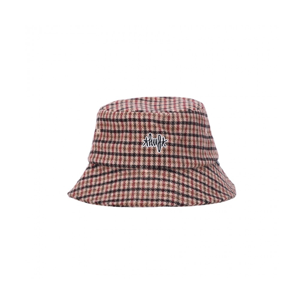 cappello da pescatore uomo watson tweed bucket BROWN