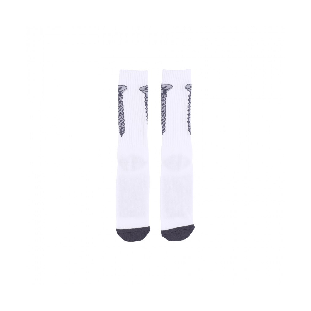 calza media uomo hardware sock WHITE