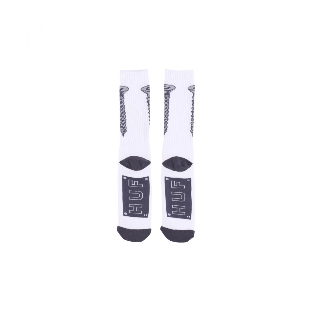 calza media uomo hardware sock WHITE