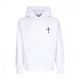 felpa cappuccio uomo ribs virgin hoodie WHITE