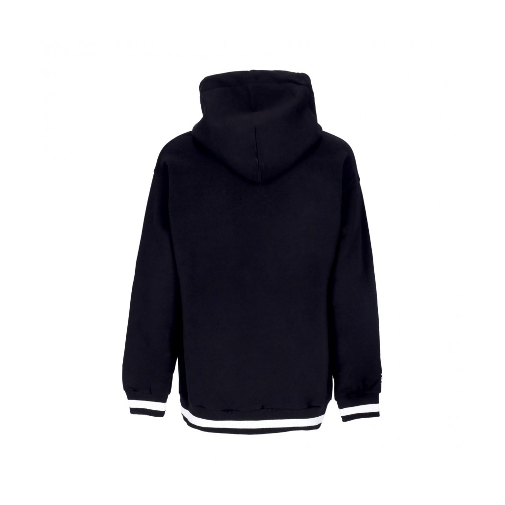 felpa cappuccio uomo monogram hoodie BLACK