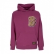 felpa cappuccio uomo bandits hoodie BURGUNDY