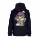 felpa cappuccio uomo bandits hoodie BLACK