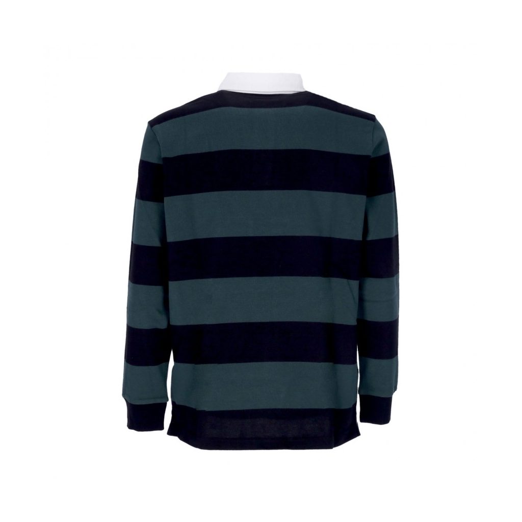 polo manica lunga uomo l/s jagger rugby shirt JAGGER STRIPE/JUNIPER