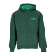 felpa cappuccio zip uomo workman quilted full zip FOREST GREEN