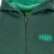 felpa cappuccio zip uomo workman quilted full zip FOREST GREEN