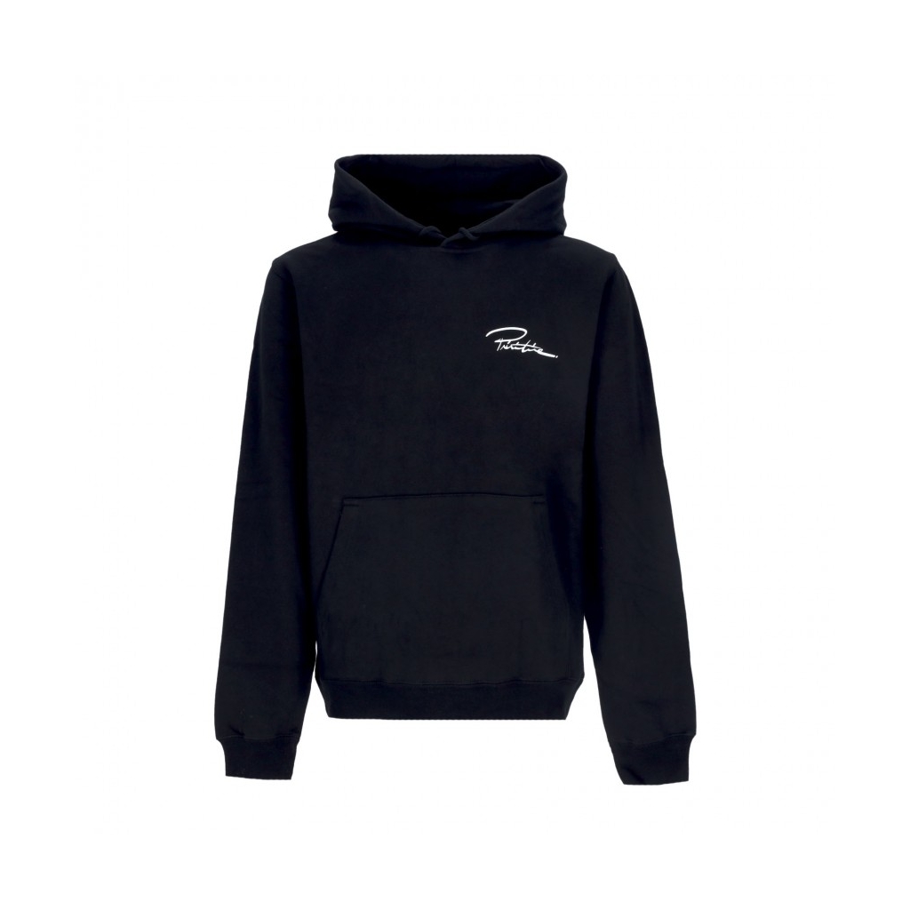 felpa cappuccio uomo dirty p viper hood BLACK