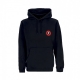 felpa cappuccio uomo red cap hoodie BLACK