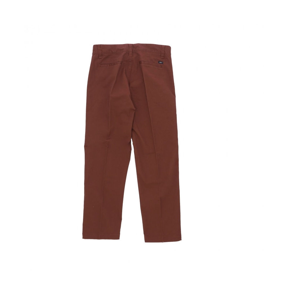 pantalone lungo uomo straggler flooded pants SEPIA BROWN