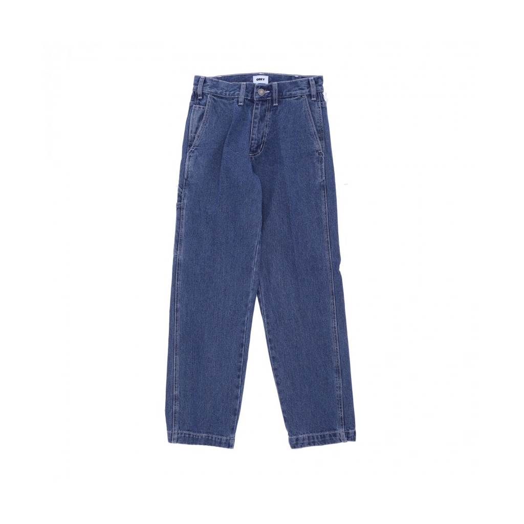 jeans uomo hardwork carpenter denim pant STONEWASH INDIGO