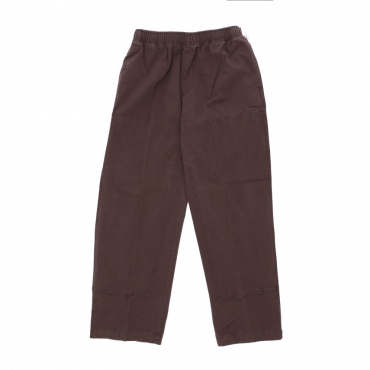 pantalone lungo uomo big easy canvas pant DARK BROWN