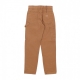 pantalone lungo uomo dc carpenter pant STONE WASHED BROWN DUCK