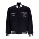 giubbotto college uomo time varsity jacket BLACK