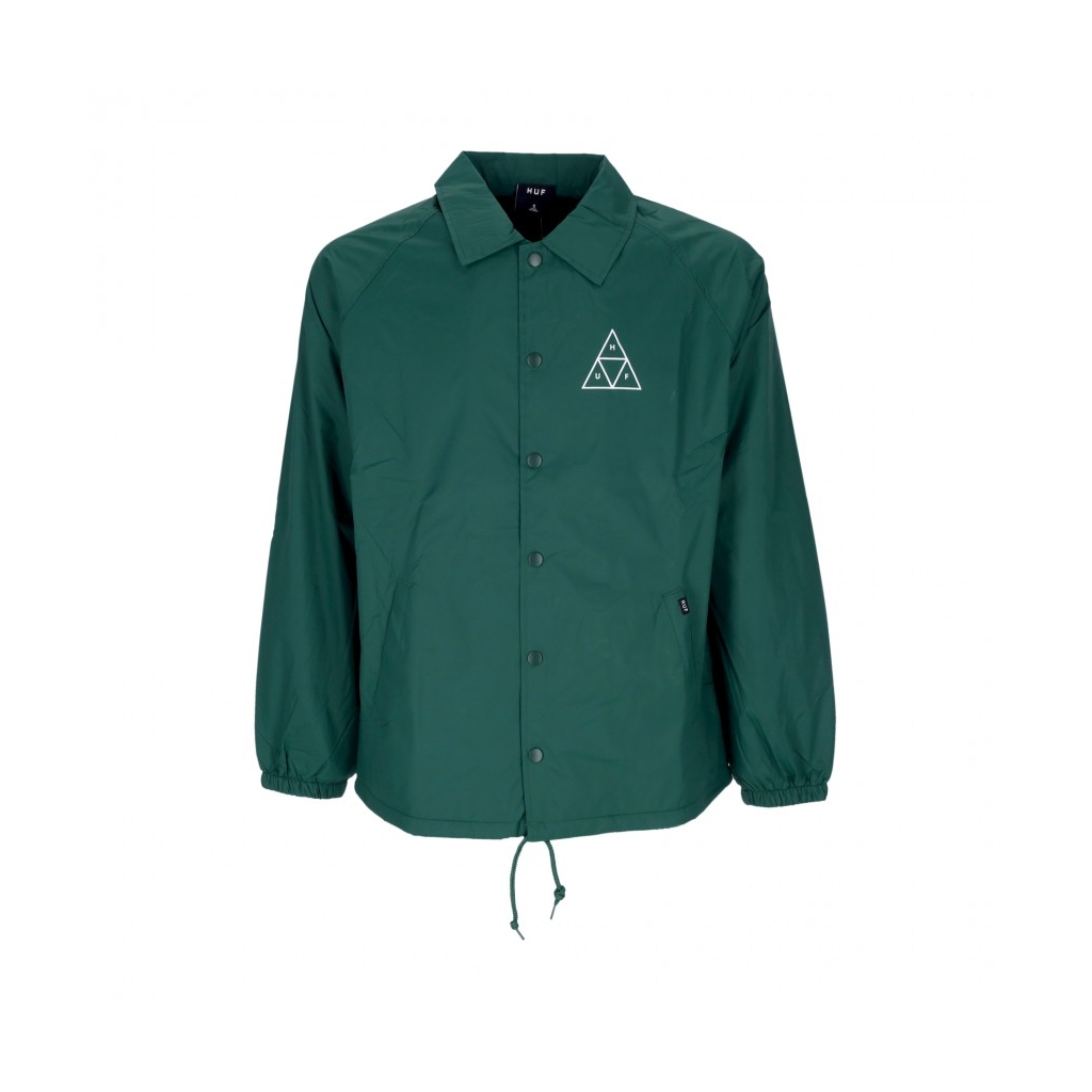 giacca coach jacket uomo essentials coaches jacket FOREST GREEN