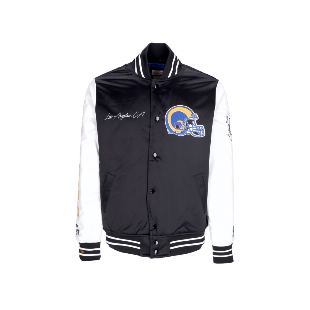 Mitchell and on sale ness rams jacket