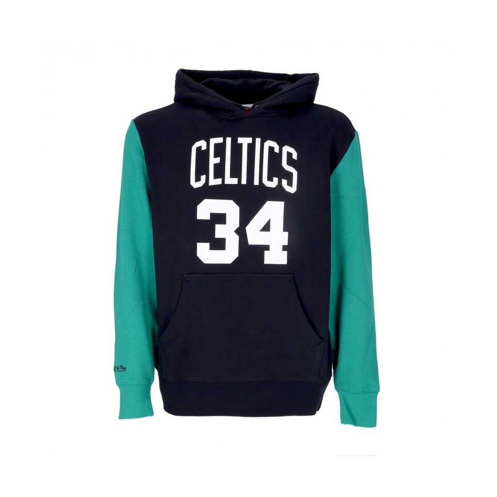 felpa cappuccio uomo nba fashion fleece hoodie 2008 no 34 paul pierce hardwood classics boscel ORIGINAL TEAM COLORS