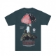 maglietta uomo red cap tee FOREST GREEN