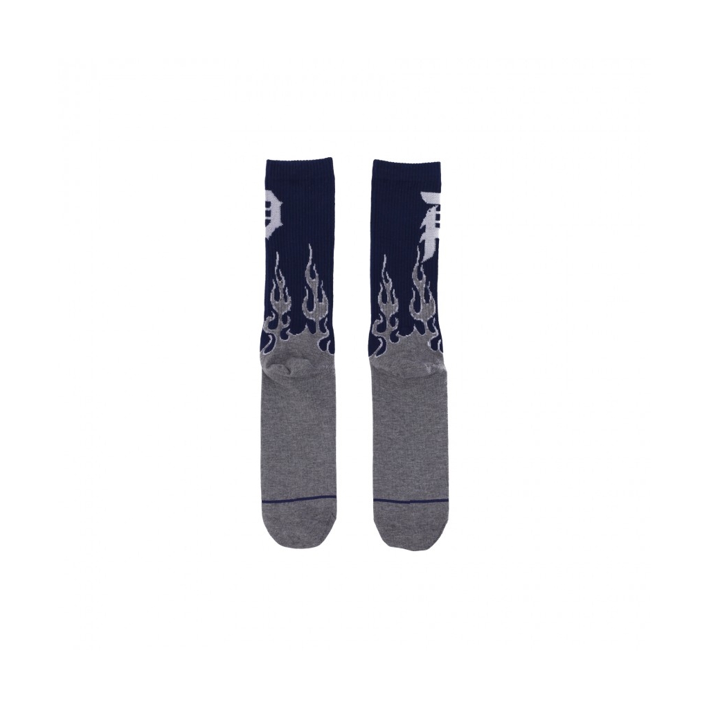 calza media uomo burnout sock NAVY