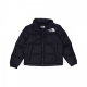 piumino ragazzo teen 1996 retro nuptse BLACK