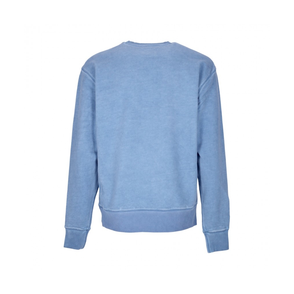 felpa girocollo uomo 12 galaxies faded crewneck BLUE