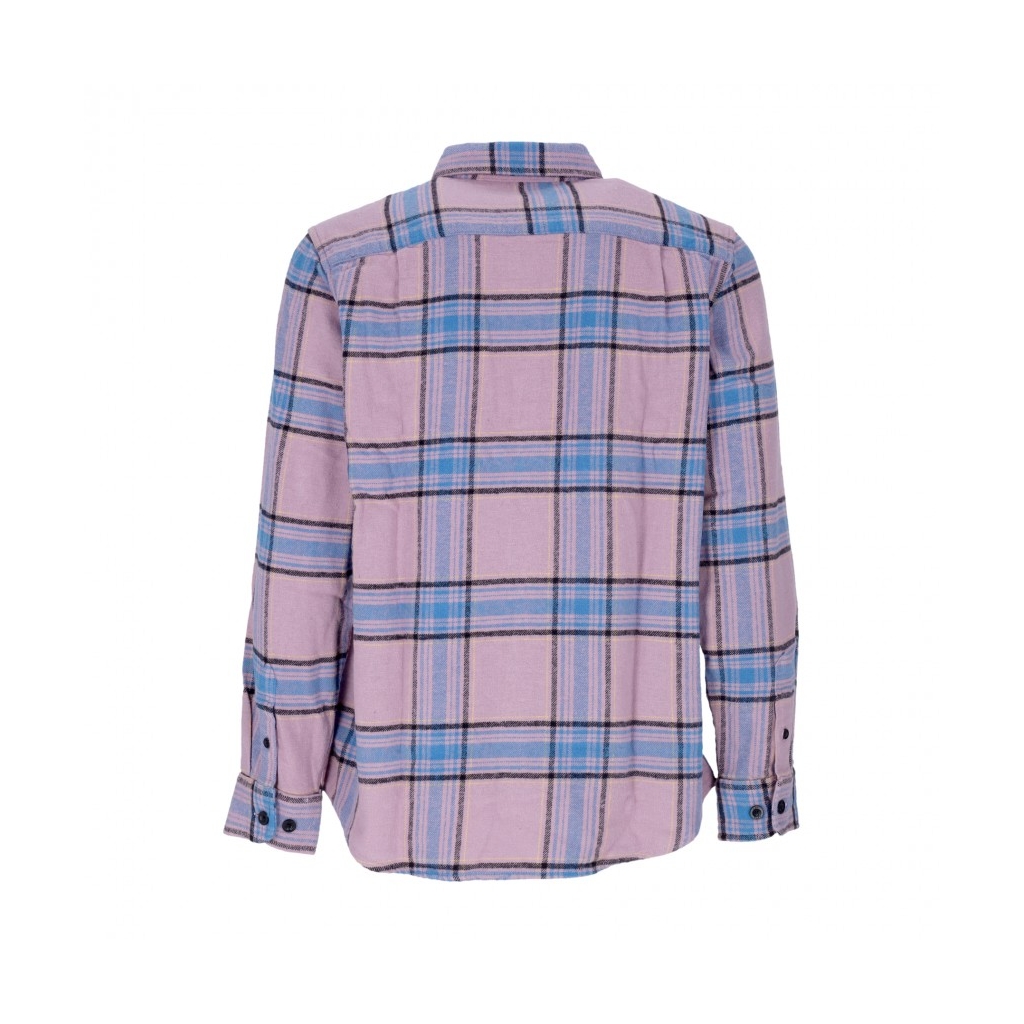 camicia manica lunga uomo eugene l/s woven shirt LILAC CHALK MULTI