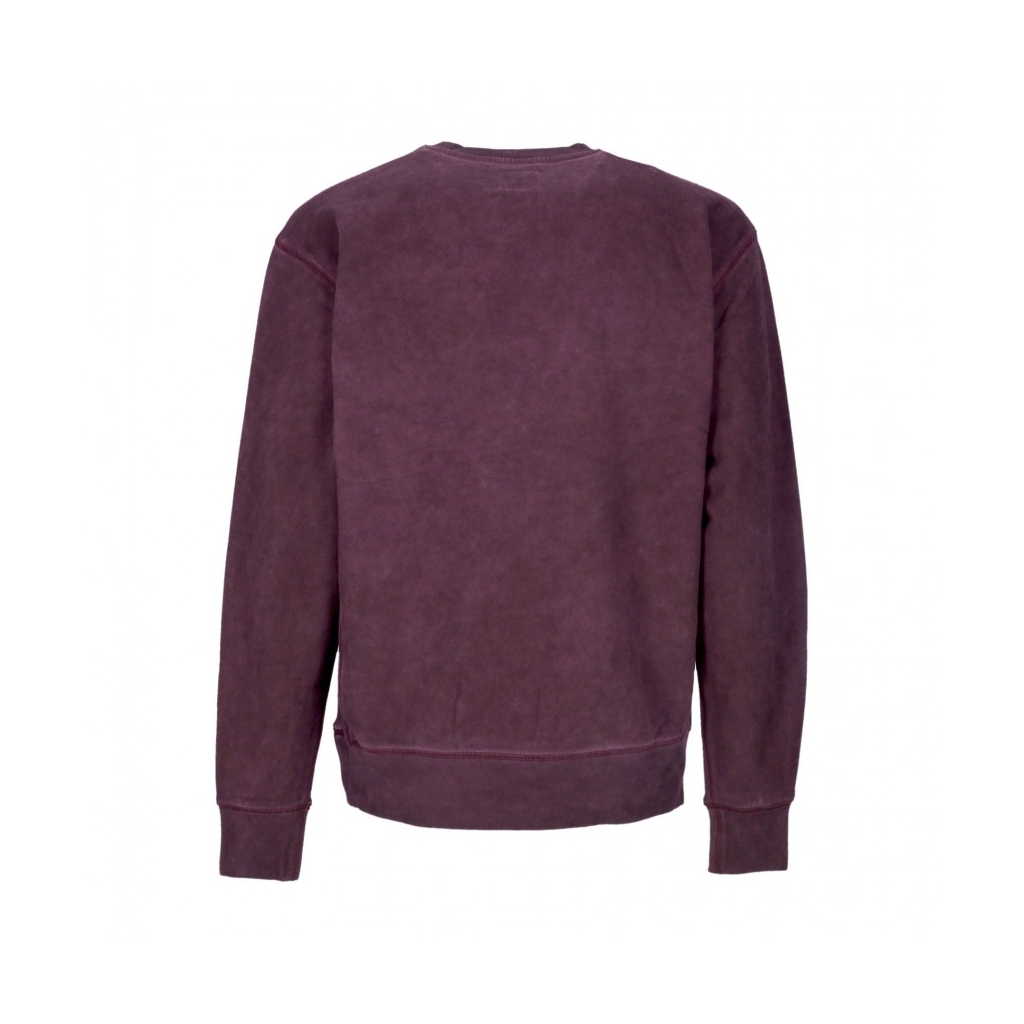 felpa girocollo uomo 12 galaxies faded crewneck WINE