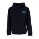 felpa cappuccio zip uomo enforcer full zip hoodie BLACK