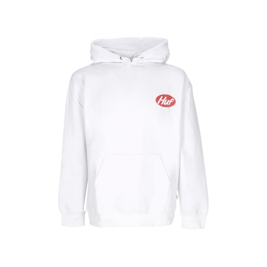 felpa cappuccio uomo cereal killer hoodie WHITE