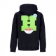 felpa cappuccio uomo cereal killer hoodie BLACK