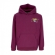 felpa cappuccio uomo the joke is on you premium hooded fleece BEETROOT