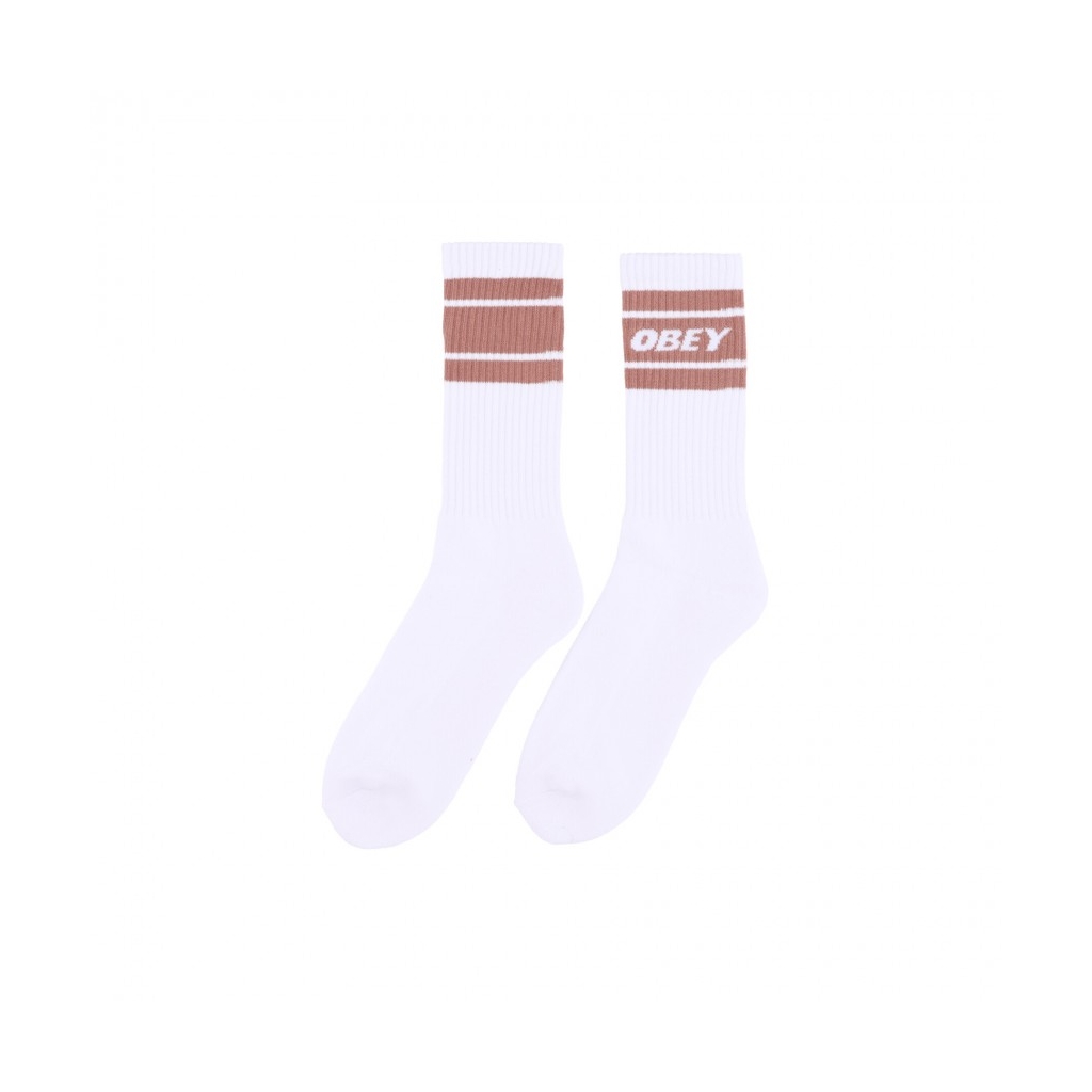 calza media uomo cooper ii socks WHITE/BROWN SUGAR