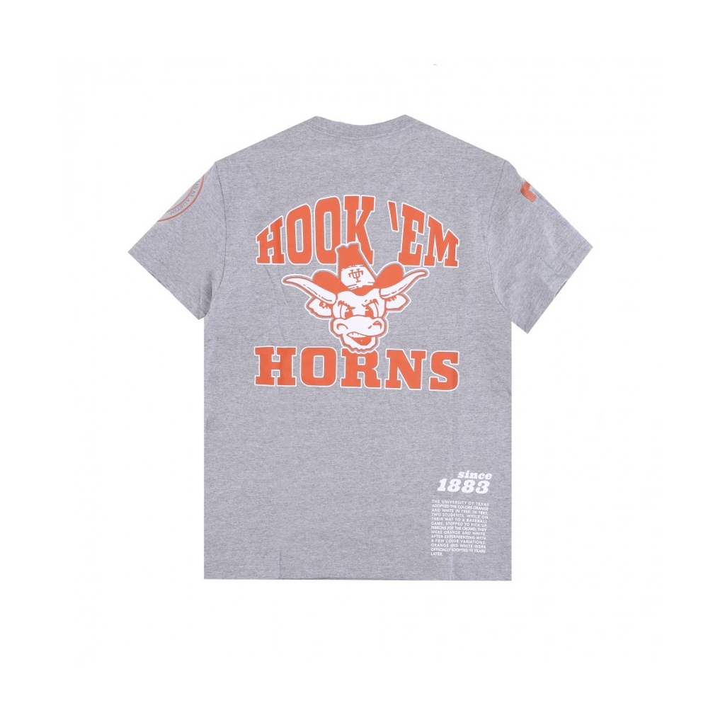 maglietta uomo ncaa team origins top texlon GREY HEATHER