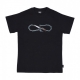 maglietta uomo logo chain tee BLACK