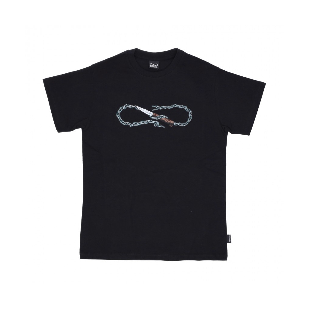 maglietta uomo logo chain tee BLACK