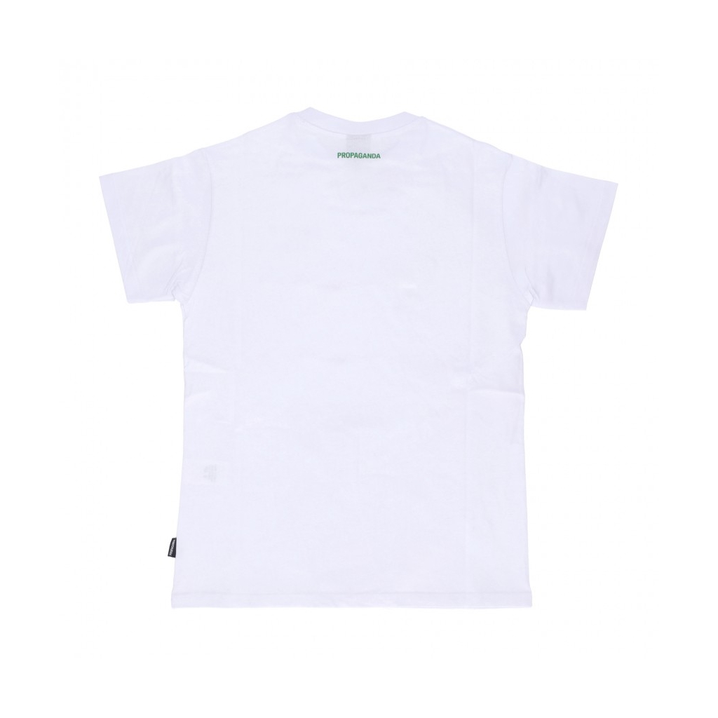 maglietta uomo logo steel tee WHITE