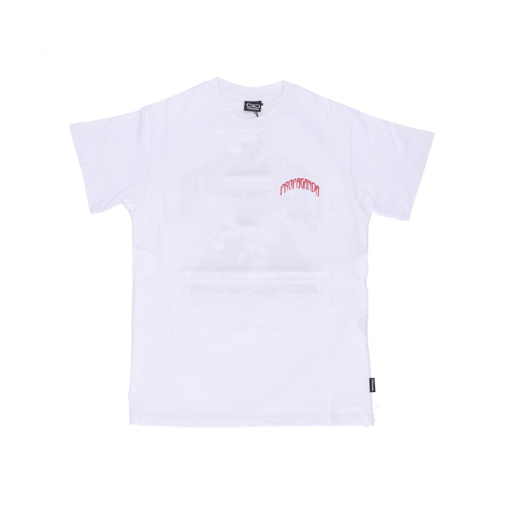 maglietta uomo triangle sting tee WHITE